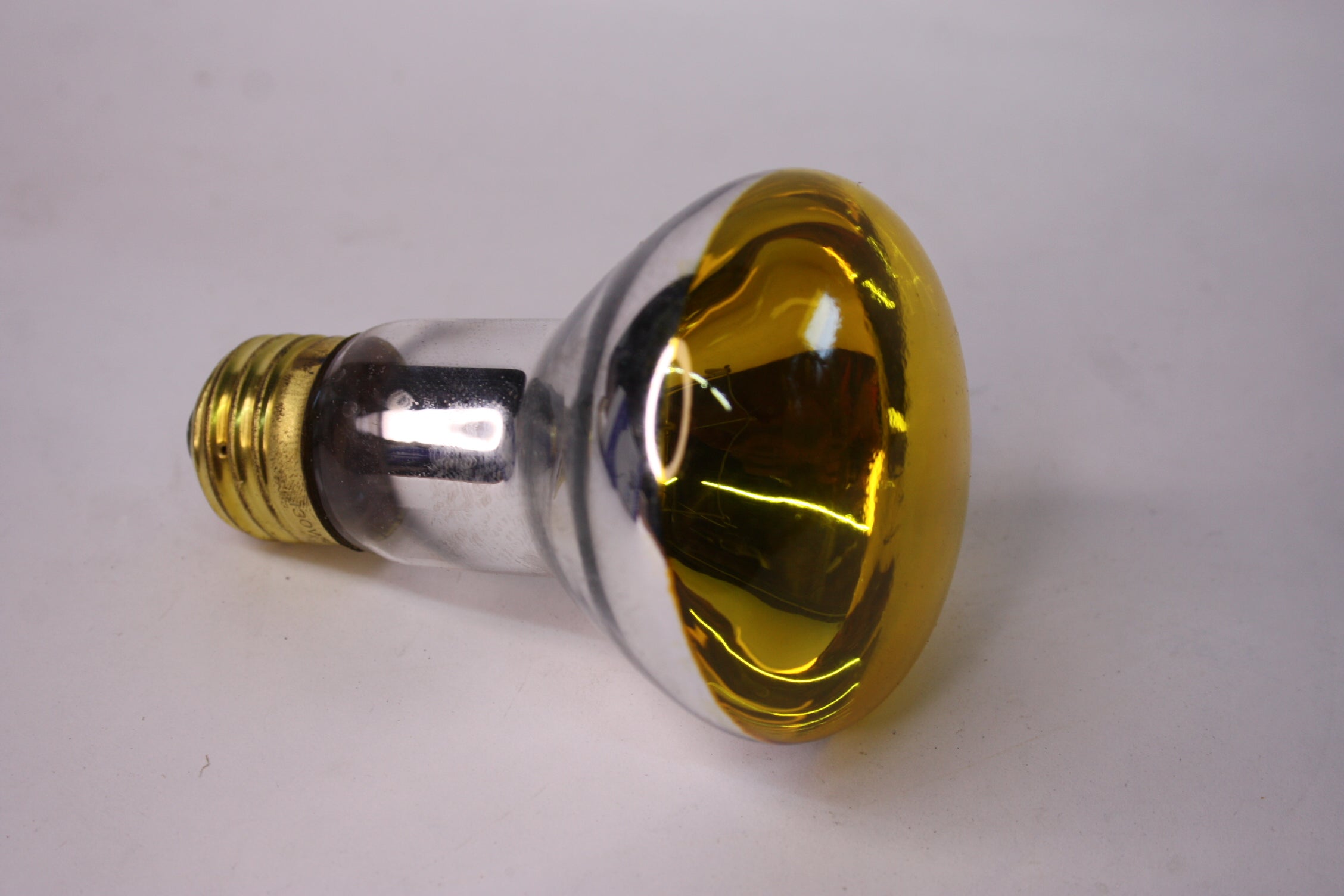 Lot of 5 Halco R-20 Yellow Reflector Lamps Light Bulbs Flood 50W 130V Freedom Finds Bazaar