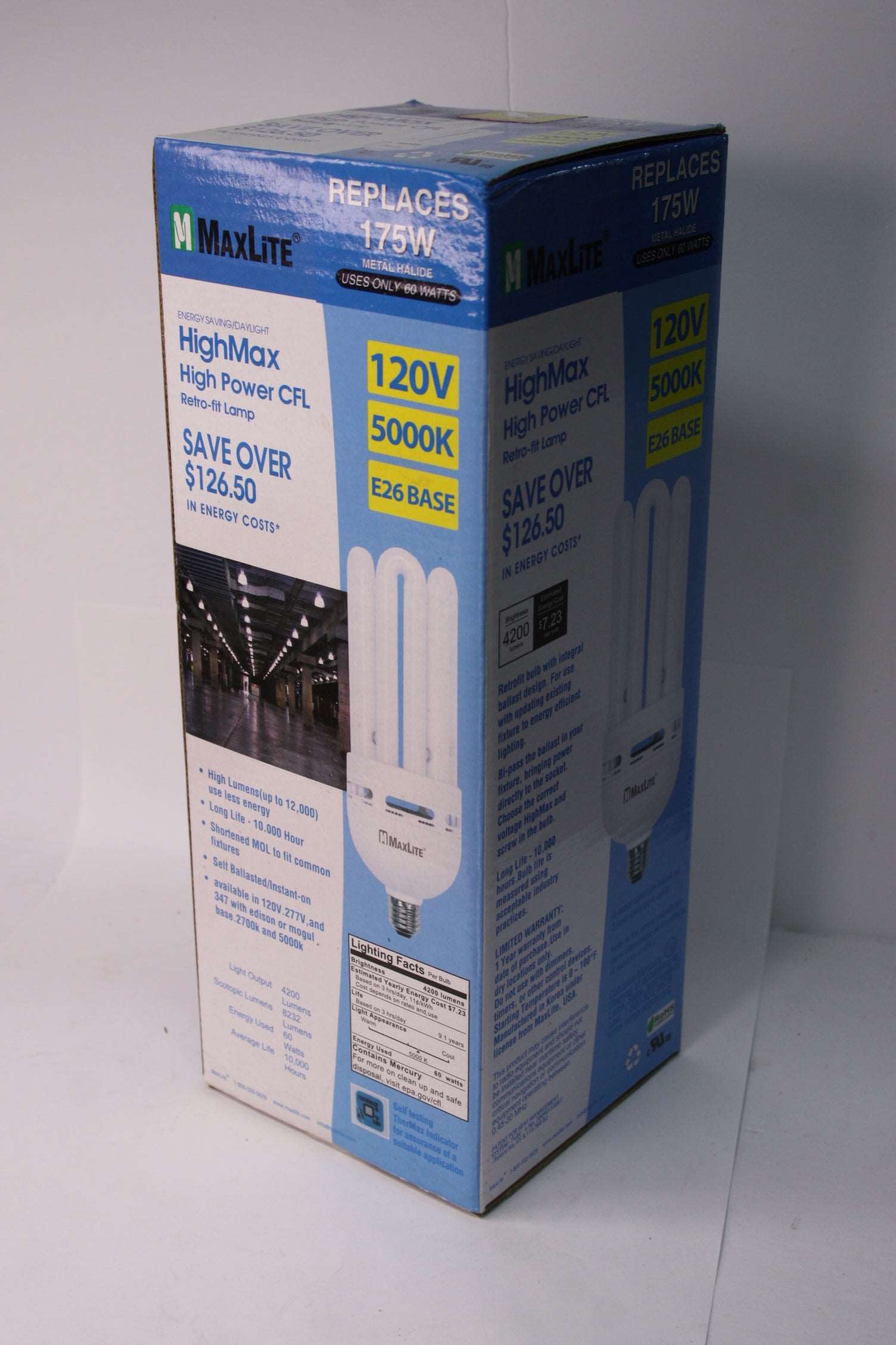 Maxlite Compact Fluorescent Light Bulb (11271) SKQ60EA50 Freedom Finds Bazaar