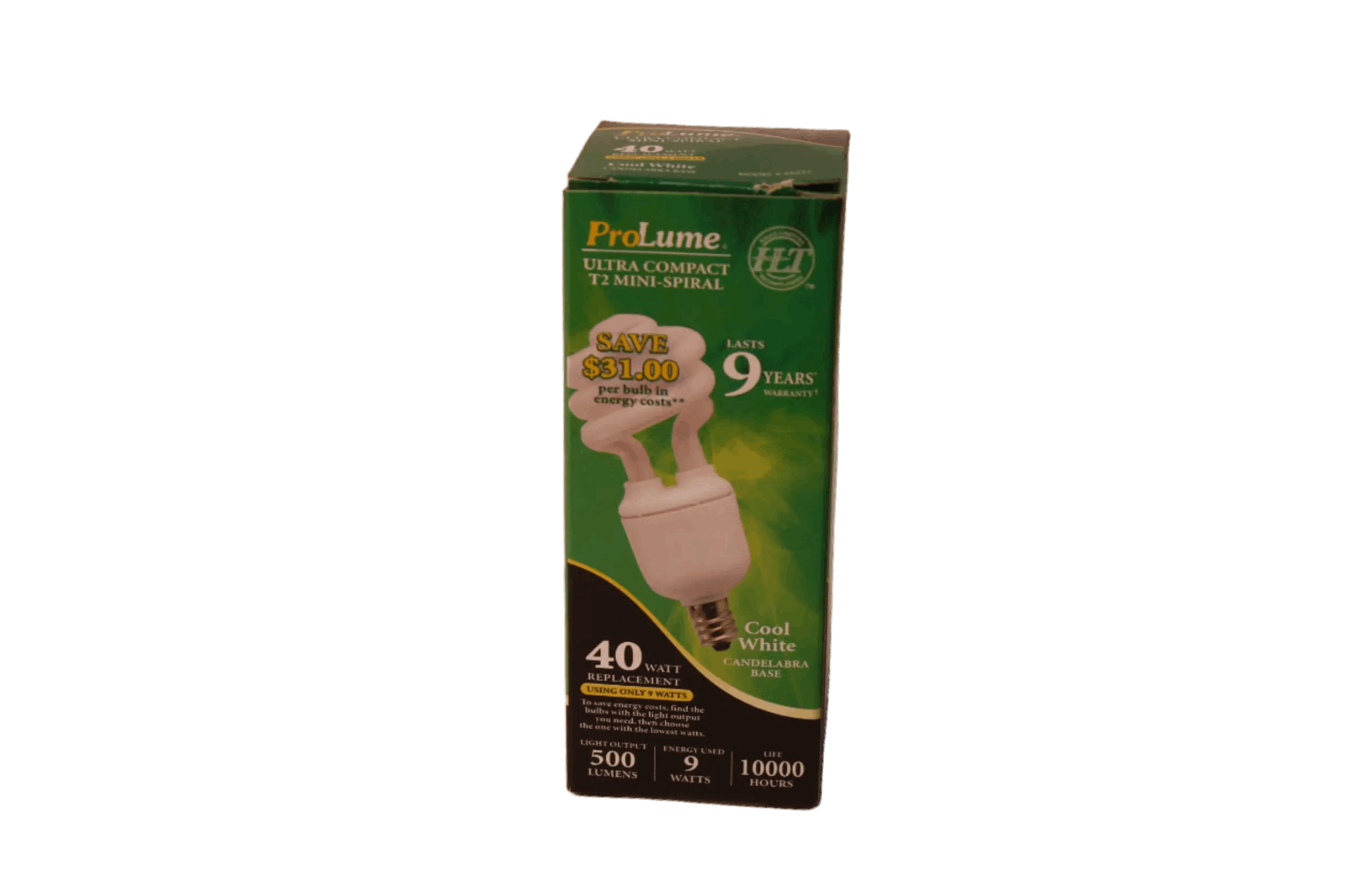 Lot of 10 ProLume® Compact Fluorescent Lamps PL9SE/41/E12 45037 Freedom Finds Bazaar