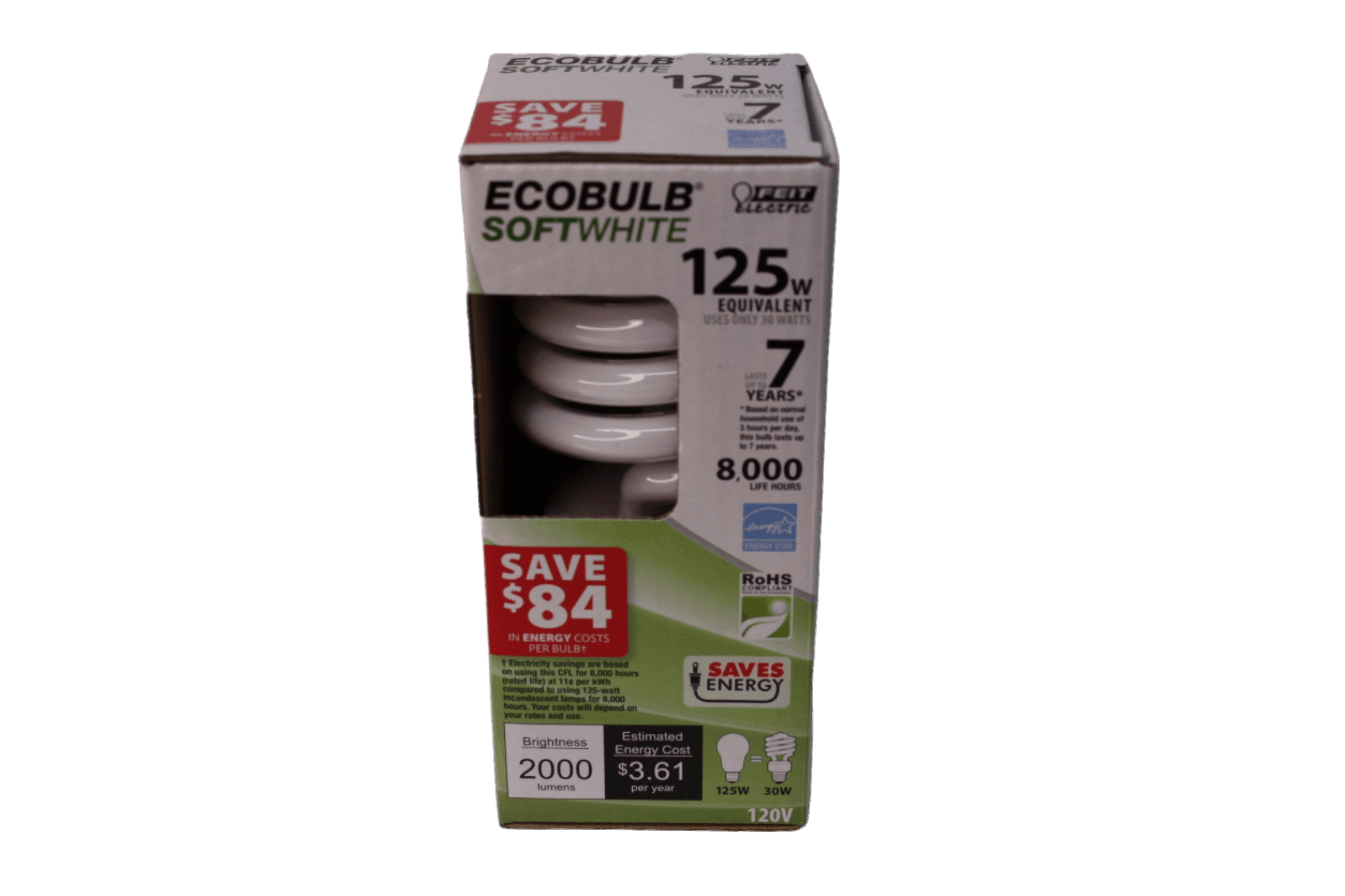 Lot of 6 Feit Electric ESL30T/ECO 125-Watt Equivalent Twists CFL Bulb Freedom Finds Bazaar