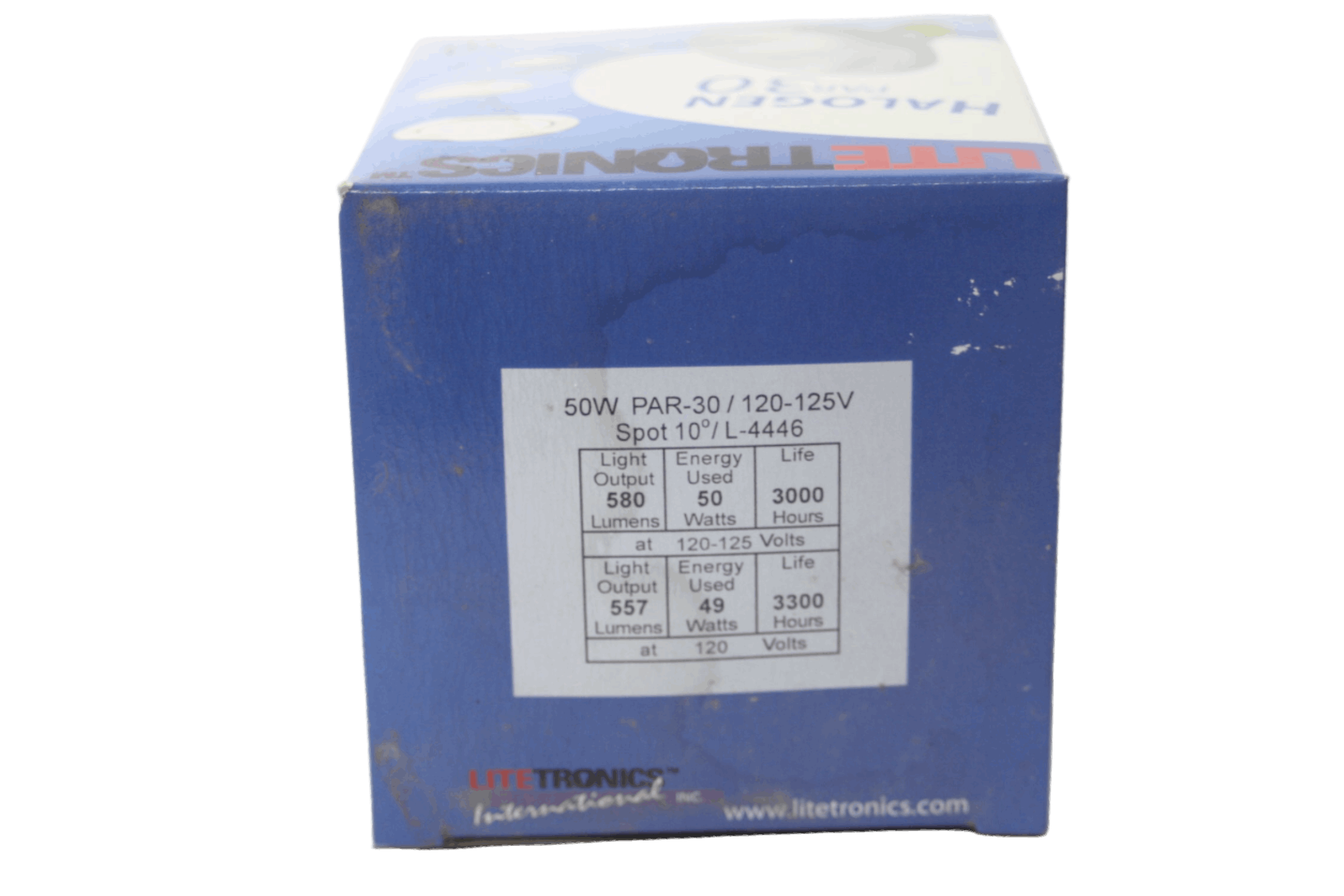 Lot of 10 LITETRONICST™ HALOGEN PAR30 50W PAR-30/120-125V Spot 10°/L-4446 Freedom Finds Bazaar