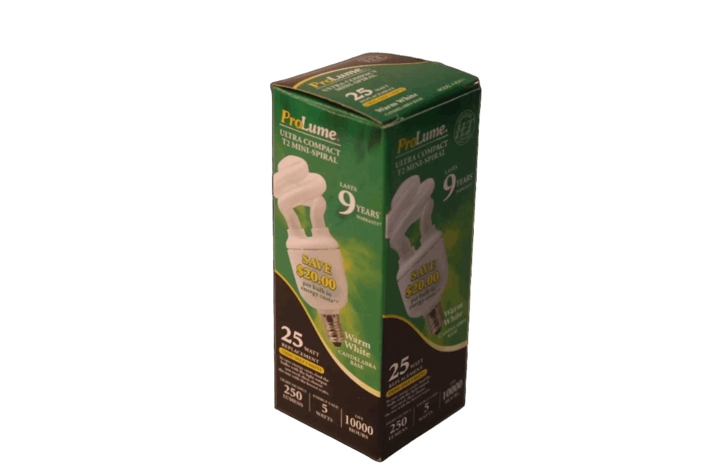 Lot of 10 Halco ProLume 45011 Compact Fluorescent Lamp CFL5/27/E12 Light Bulb Freedom Finds Bazaar
