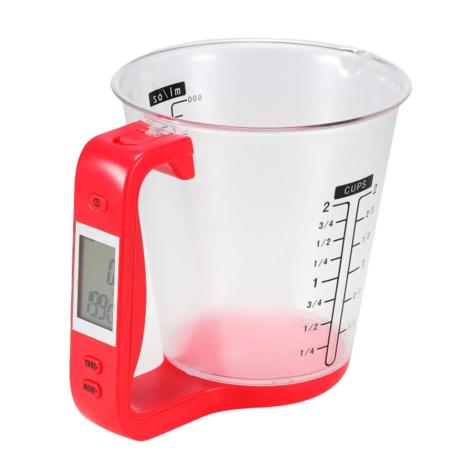 Kitchen Scales With LCD Display Digital Beaker Electronic Tool Hostweigh Measuring Cup Temperature Weight Measurement Cups - Image #2