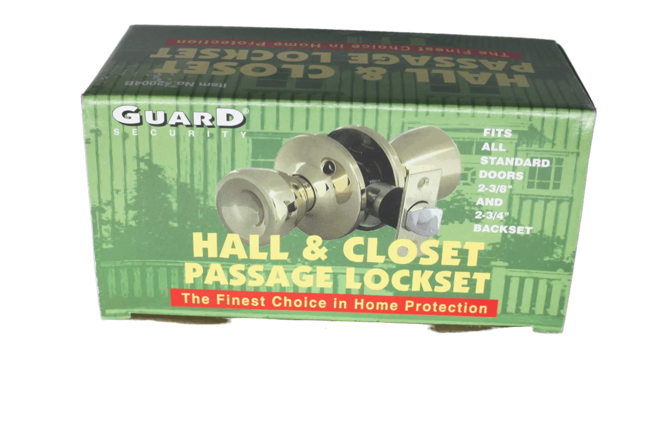 Lot of 2 Guard Security Hall & Closet Tubular Passage Lockset. Polished Brass. 2004B Freedom Finds Bazaar