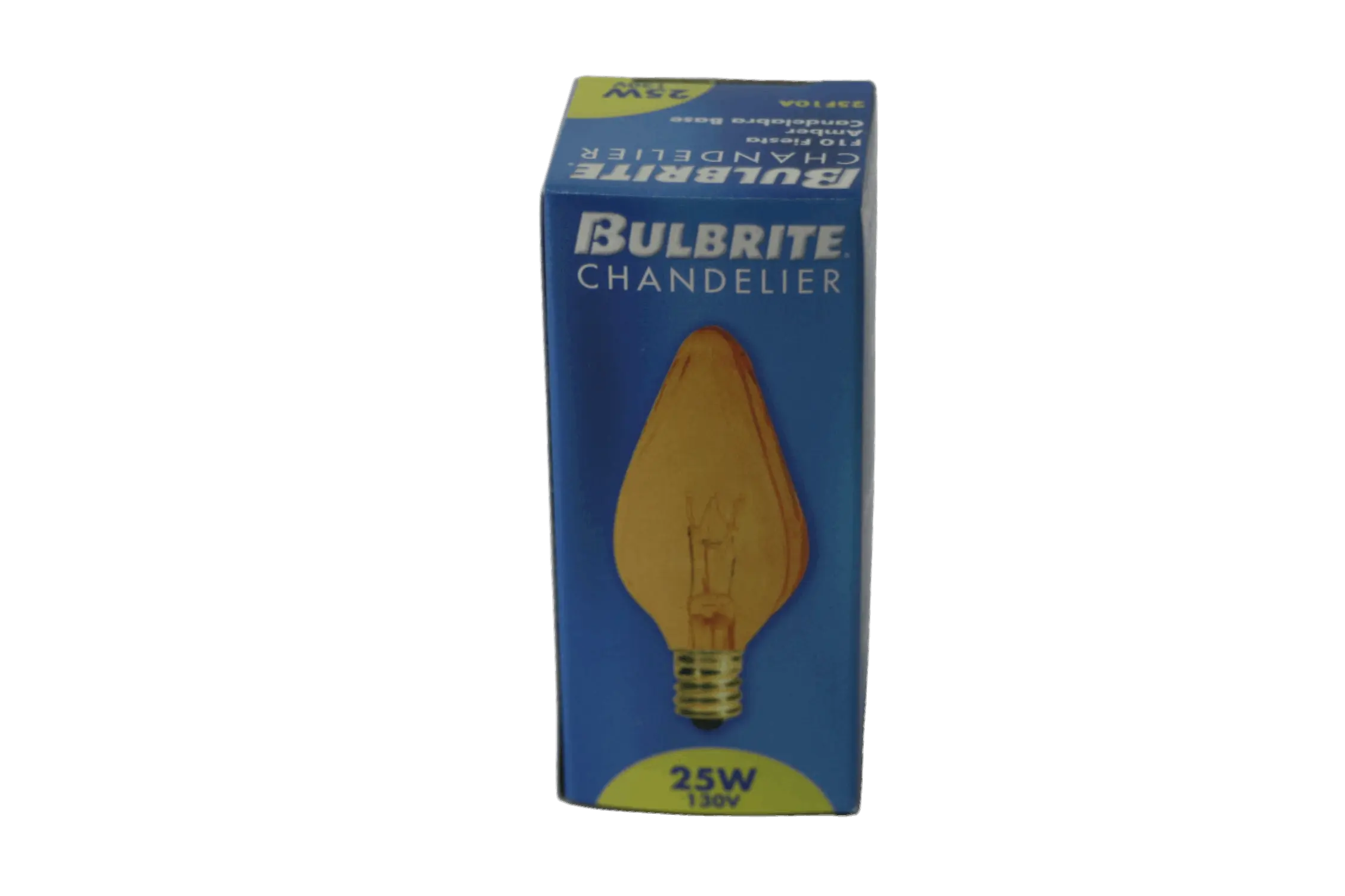 Lot of 25 BULBRITE® 420225 CHANDELIER LAMPS WATTS  AMBER VOLTS 130 25F10A Freedom Finds Bazaar