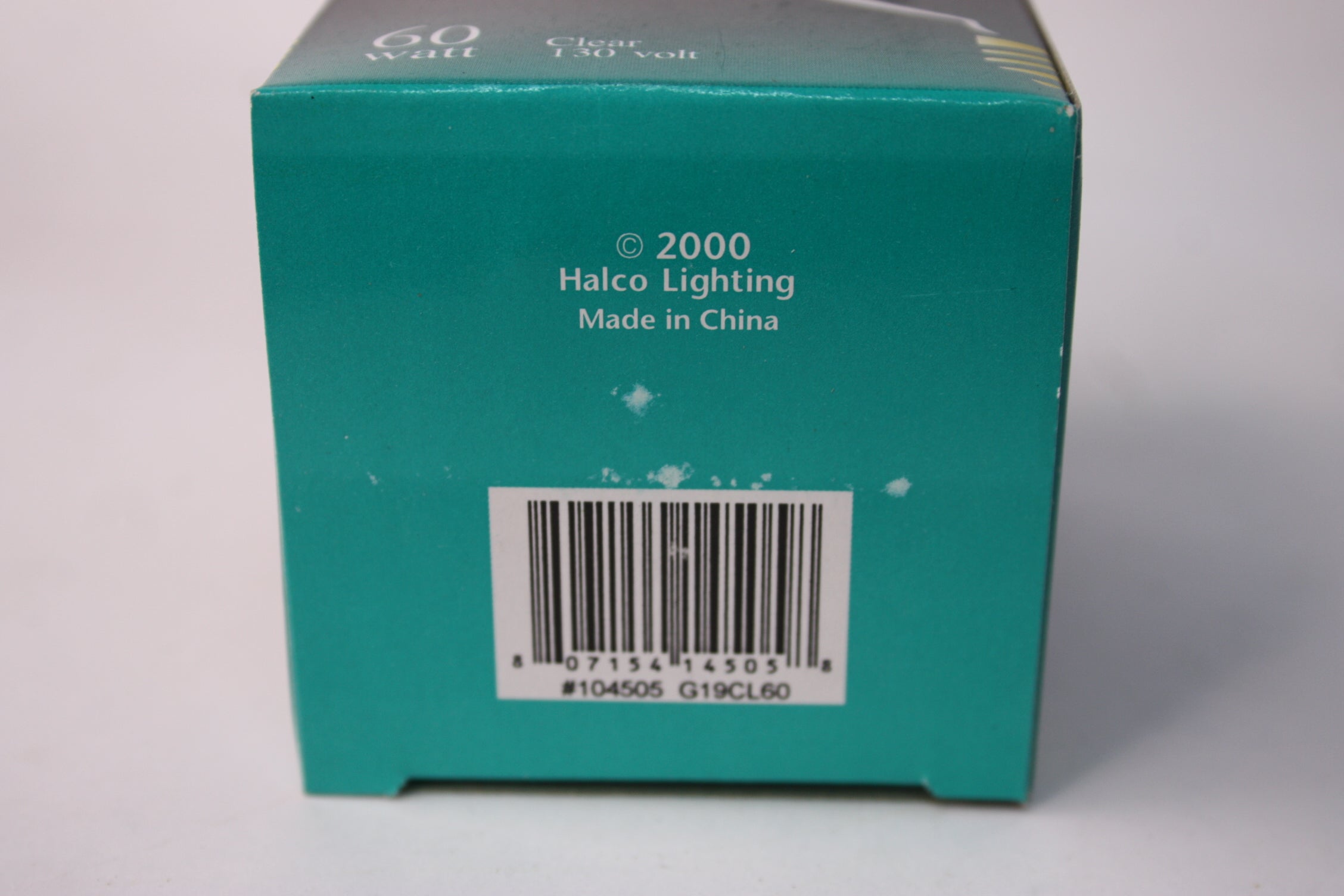 Lot of 25 Halco 104505 G-19 60W Clear Qty 130V E26 25 G19CL60 Freedom Finds Bazaar