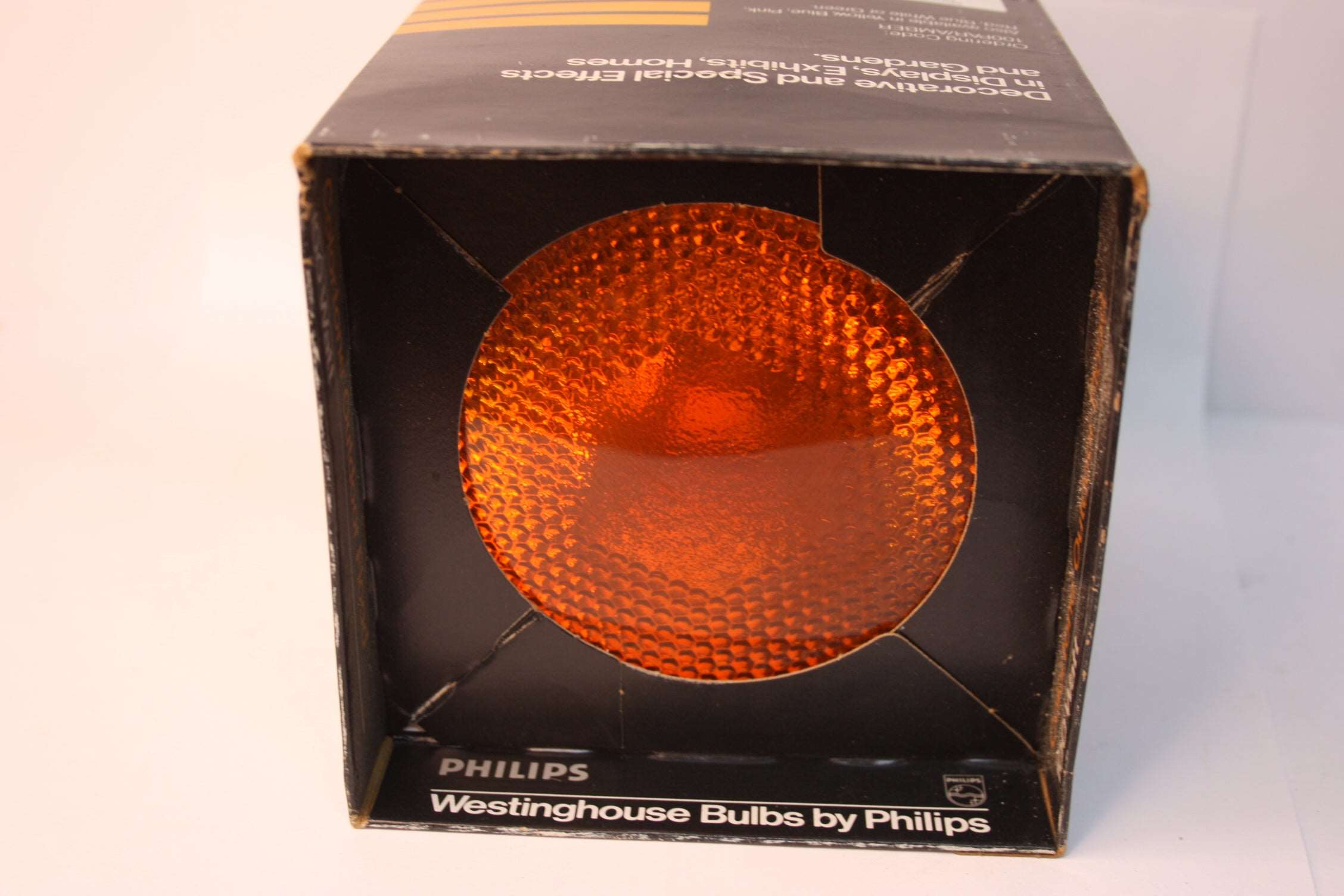 1 Pair PHILIPS Westinghouse Bulbs Outdoor Flood 100 Watt 100PAR/AMBER Freedom Finds Bazaar