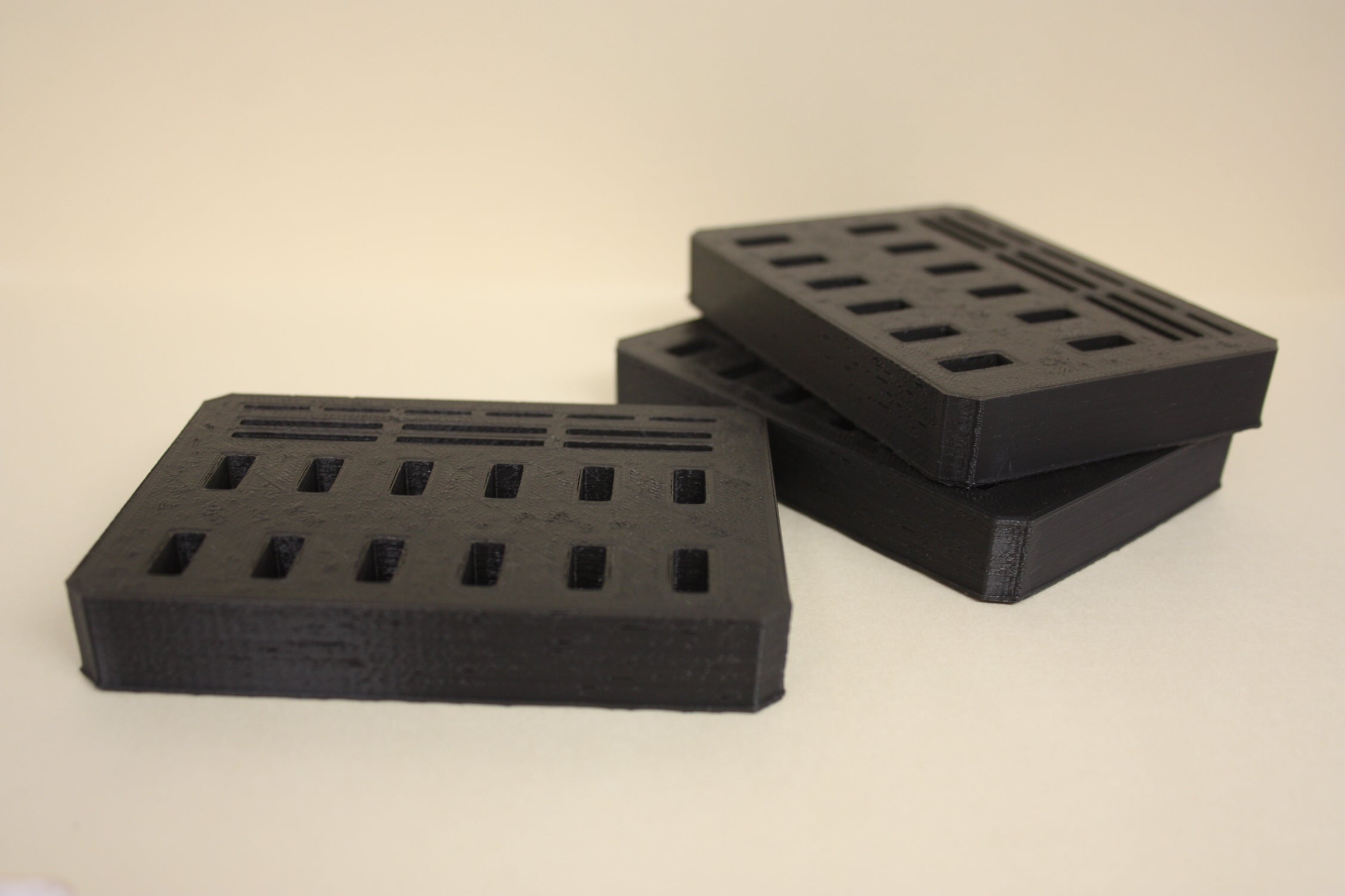 UsbStick 12, SDCard 6, microSDcard 6 Holder , Desktop Usb Organizer 3D Printed