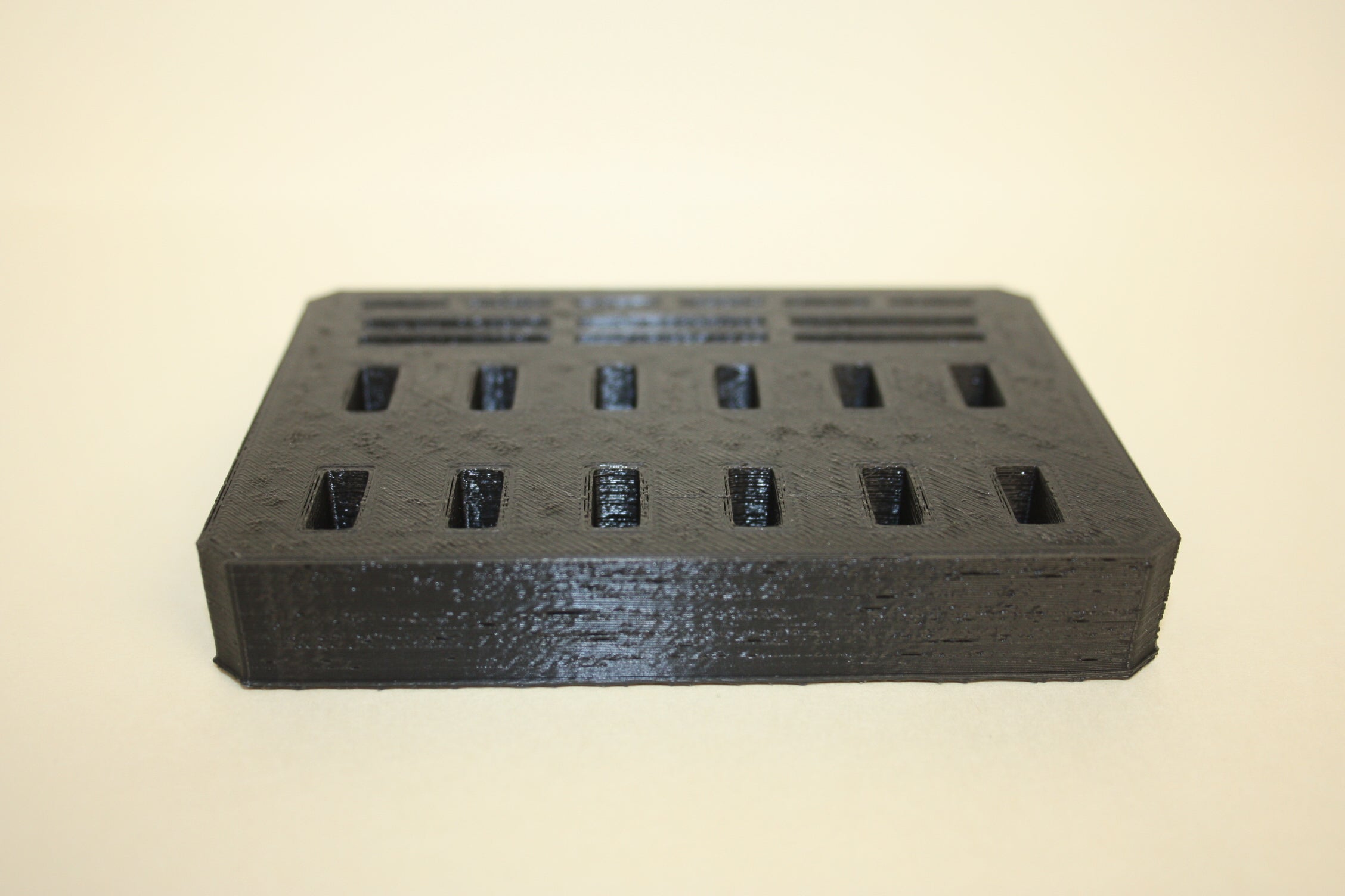 UsbStick 12, SDCard 6, microSDcard 6 Holder , Desktop Usb Organizer 3D Printed