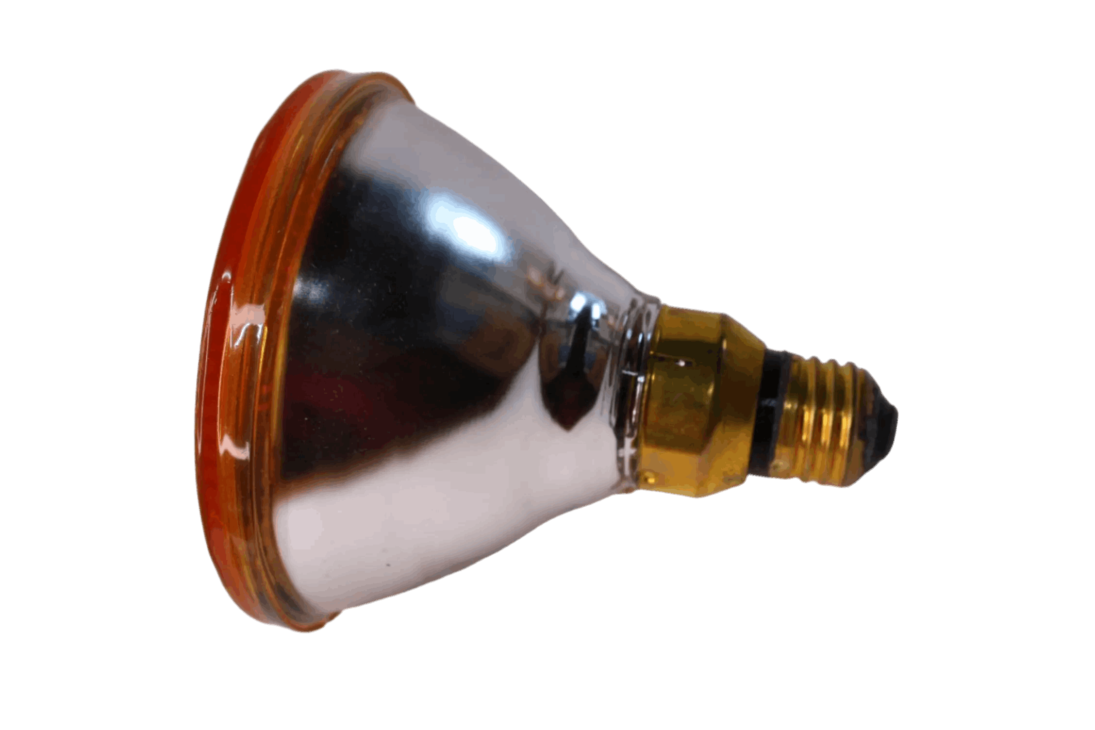 Lot of 4 FEIT ELECTRIC 1OOPAR/A 120V 100WATT AMBER Freedom Finds Bazaar