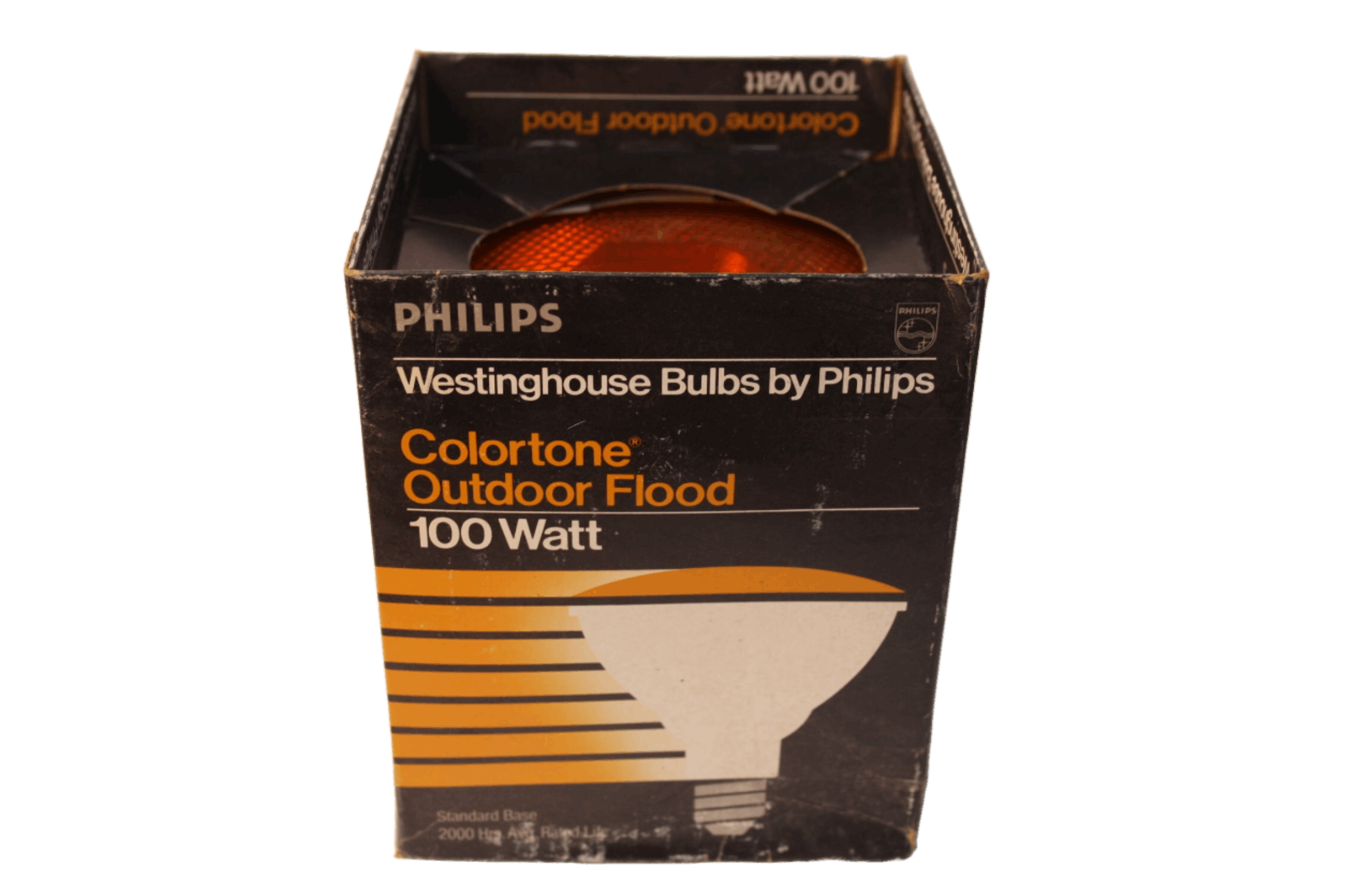 1 Pair PHILIPS Westinghouse Bulbs Outdoor Flood 100 Watt 100PAR/AMBER Freedom Finds Bazaar