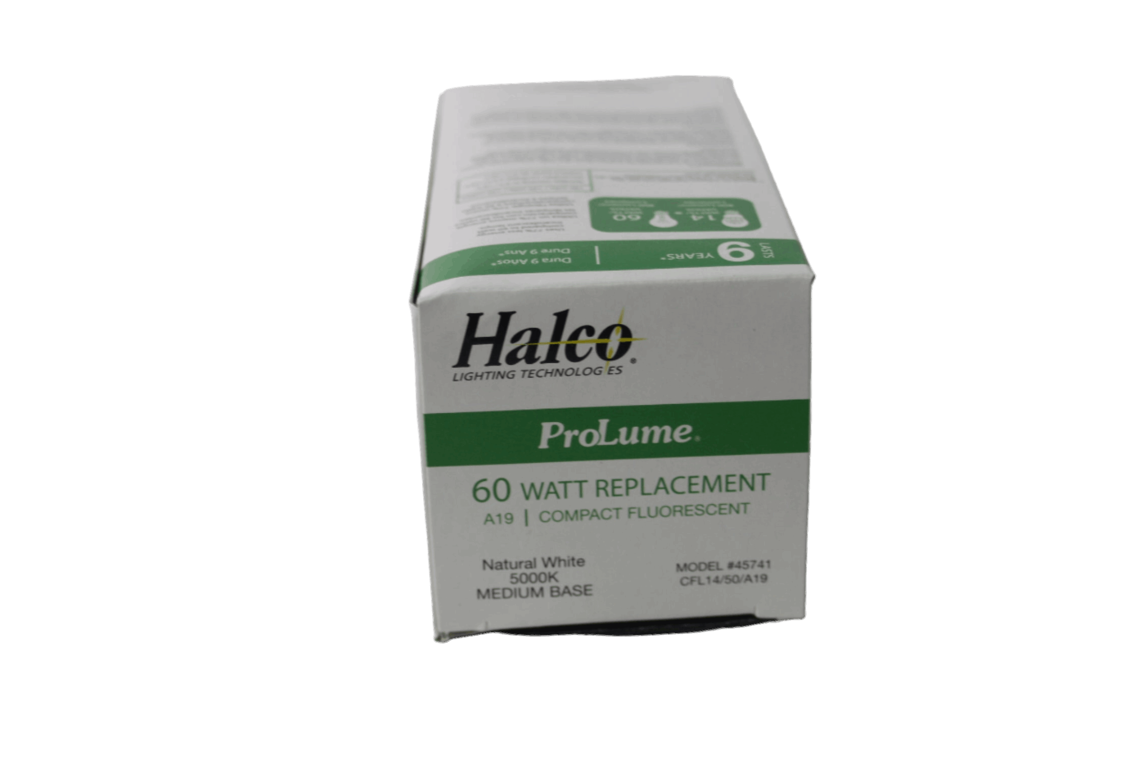 Lot of 10 Halco ProLume 45741 14W CFL14/50/A19  Compact Fluorescent Lamps Freedom Finds Bazaar