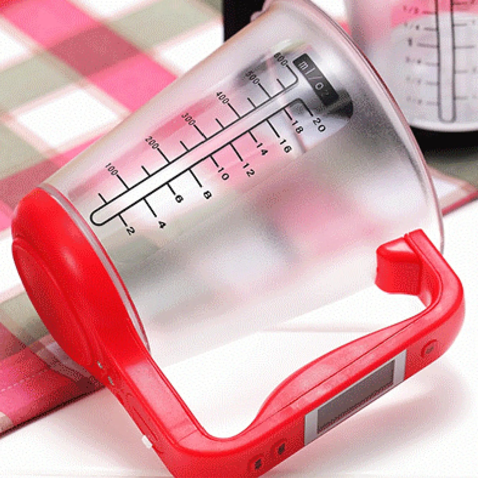 Kitchen Scales With LCD Display Digital Beaker Electronic Tool Hostweigh Measuring Cup Temperature Weight Measurement Cups - Image #4