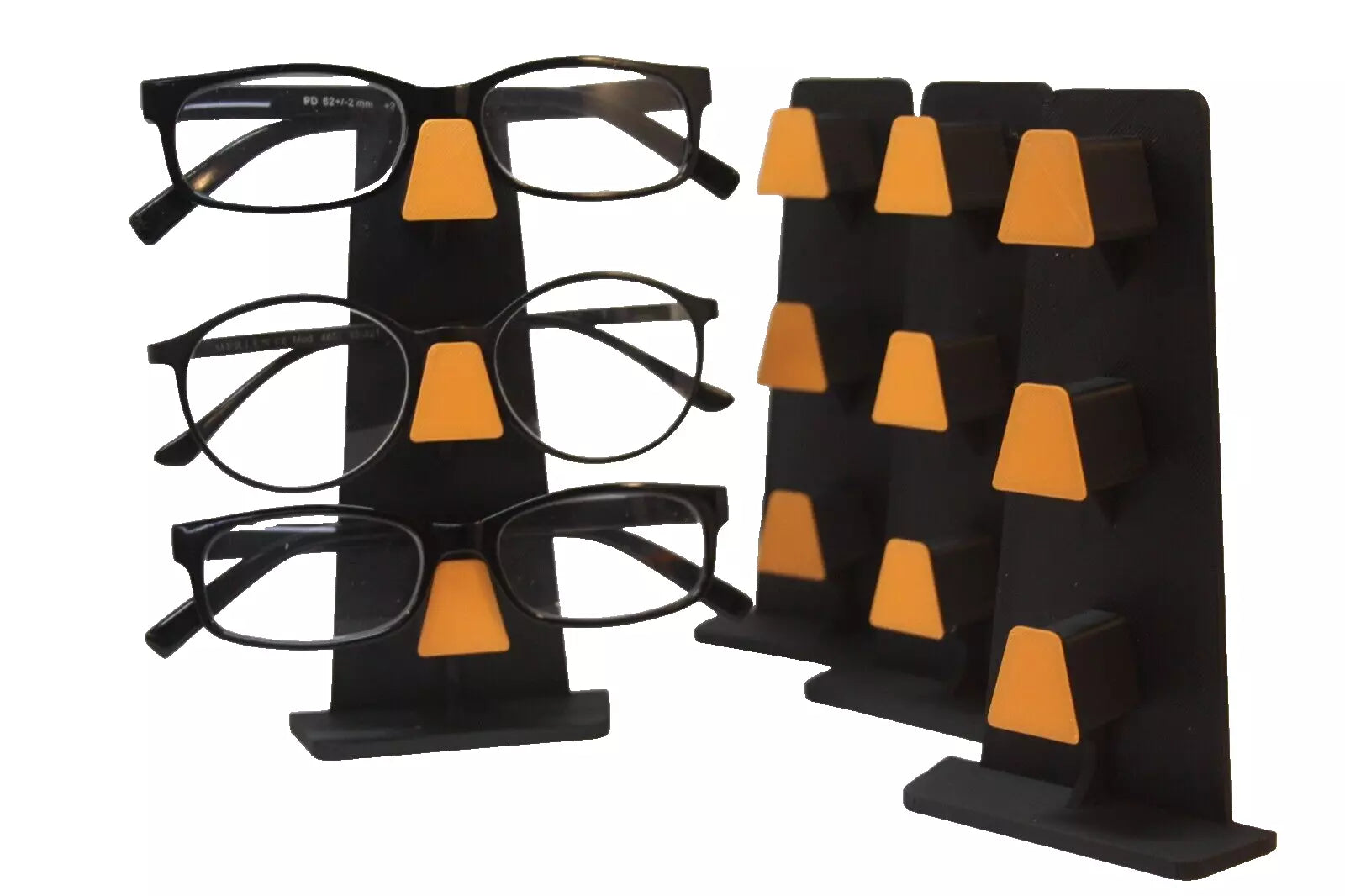 3D Printed Triple Eyeglasses Stand